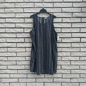 Old Navy NWT XXL Sleeveless  Linen Blend Dress